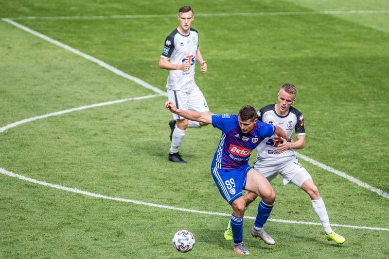 Football. PKO BP Ekstraklasa. Piast Gliwice - Jagiellonia Bialystok. 12.07.2020
