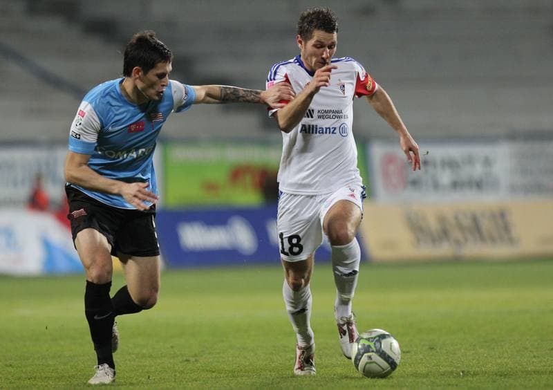 Football. T-Mobile Ekstraklasa. Gornik Zabrze - Cracovia Krakow. 21.07.2014