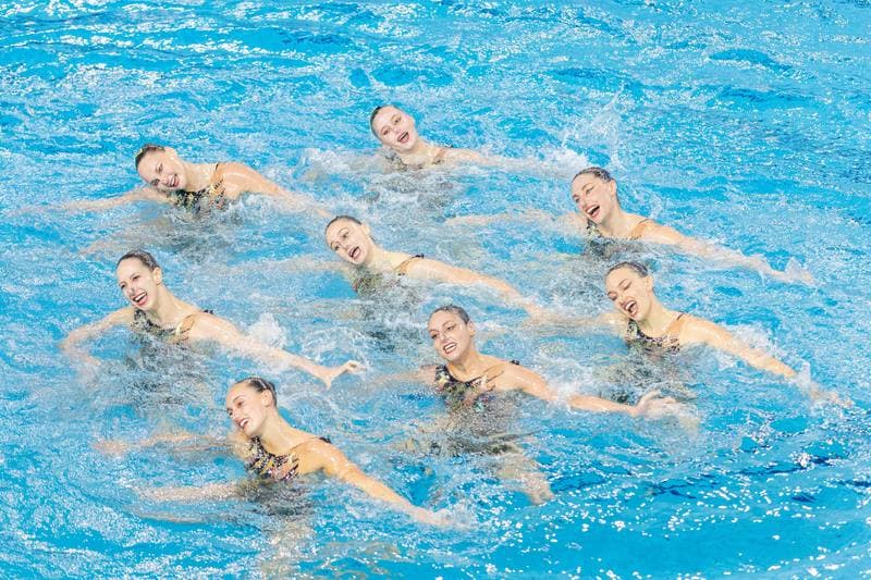 Artistic Swimming. European Games. Team Free Routine Combination. 23.06.2023