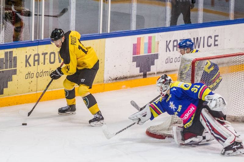 Ice Hockey. Polska Hokej Liga. GKS Katowice - Tauron Podhale Nowy Targ. 08.01.2021