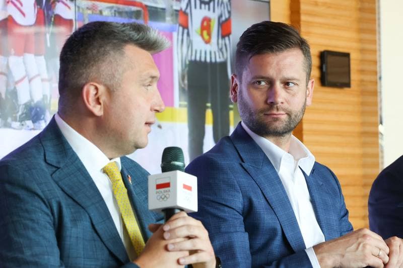 Ice Hockey. Polish Ice Hockey Federation. Press Conference. 24.08.2023