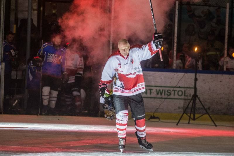 Ice Hockey. Charity Match. Hokejowa Reprezentacja Artystow Polskich - Mala Orkiestra Wielkiej Pomocy. 13.11.2021