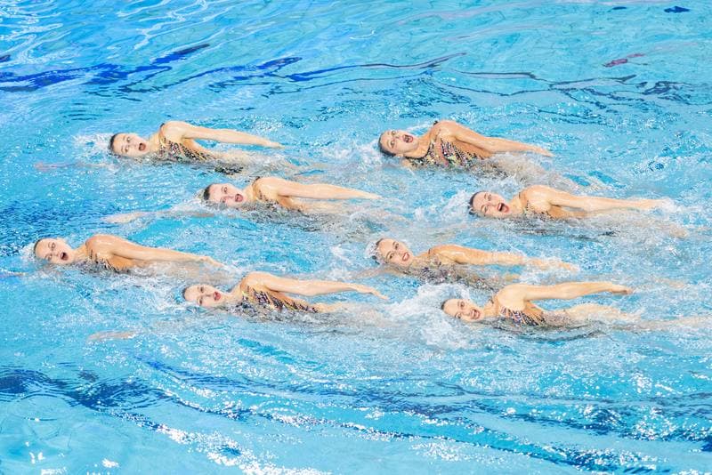 Artistic Swimming. European Games. Team Free Routine Combination. 23.06.2023
