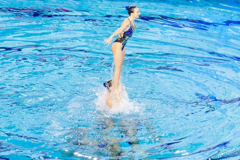 Artistic Swimming. European Games. Team Acrobatic Routine. 24.06.2023