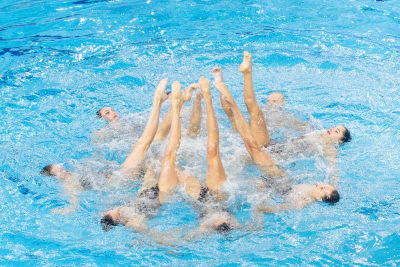 Artistic Swimming. European Games. Team Free Routine Combination. 23.06.2023