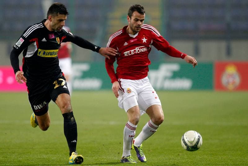 Football. T-Mobile Ekstraklasa. Wisla Krakow - Korona Kielce. 22.11.2013