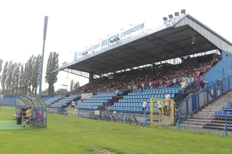 Football. Ruch Chorzow. Internal Game. 03.07.2012