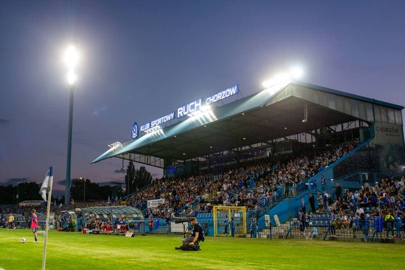 Football. Fortuna I Liga. Ruch Chorzow - Skra Czestochowa. 15.08.2022