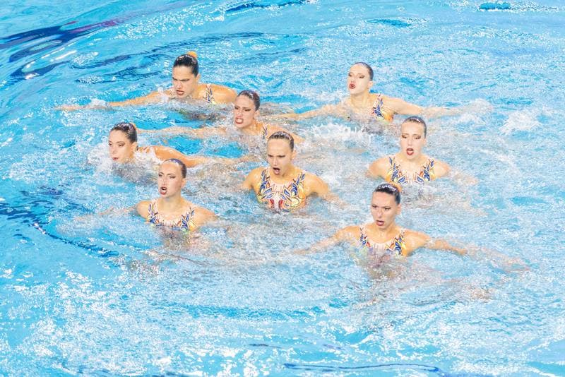 Artistic Swimming. European Games. Team Free Routine Combination. 23.06.2023