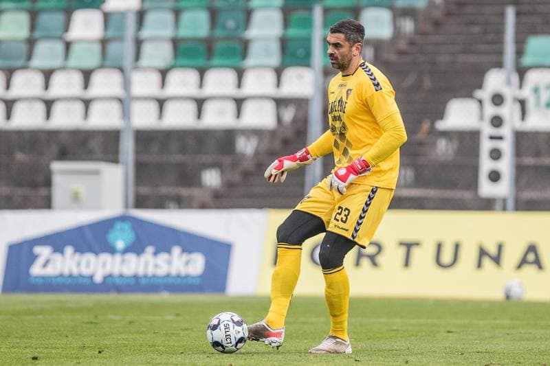 Football. Sparing. Zaglebie Sosnowiec - GKS Tychy. 13.11.2021