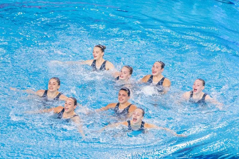 Artistic Swimming. European Games. Team Free Routine Combination. 23.06.2023