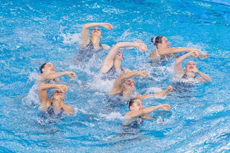 Artistic Swimming. European Games. Team Free Routine Combination. 23.06.2023