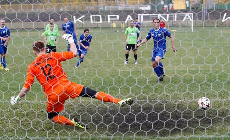 Football. II Liga. Rozwoj Katowice - MKS Kluczbork. 31.08.2014