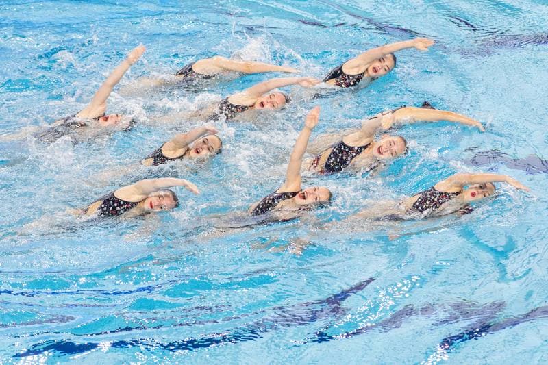 Artistic Swimming. European Games. Team Free Routine Combination. 23.06.2023