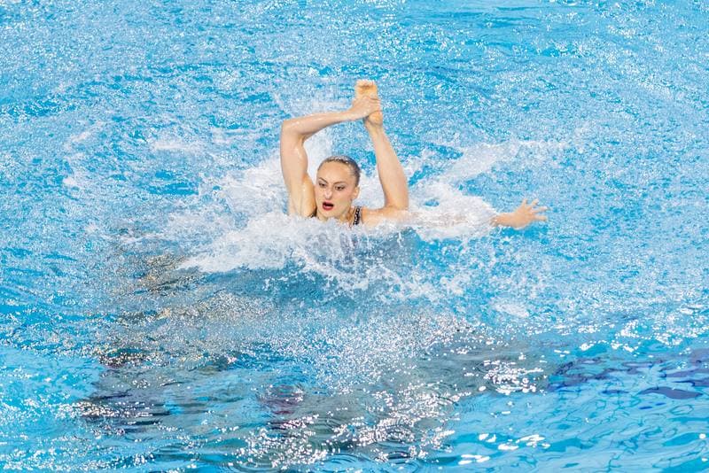 Artistic Swimming. European Games. Team Acrobatic Routine. 24.06.2023