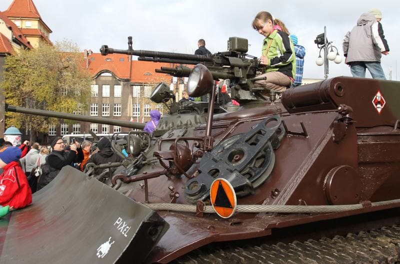 Military Vehicles Show. Katowice. 11.11.2013