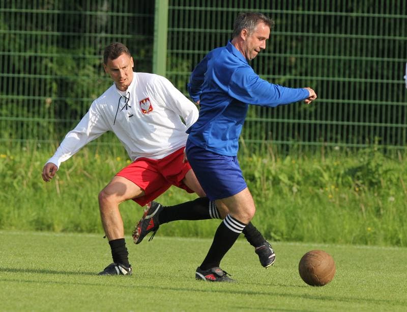 Football. Retro Match. Poland - Brazil. 07.06.2013