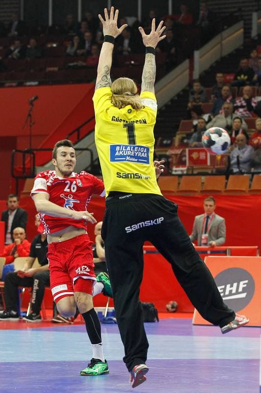 Handball. EHF Euro 2016. Croatia - Iceland. 19.01.2016