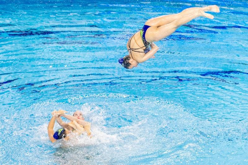 Artistic Swimming. European Games. Team Acrobatic Routine. 24.06.2023