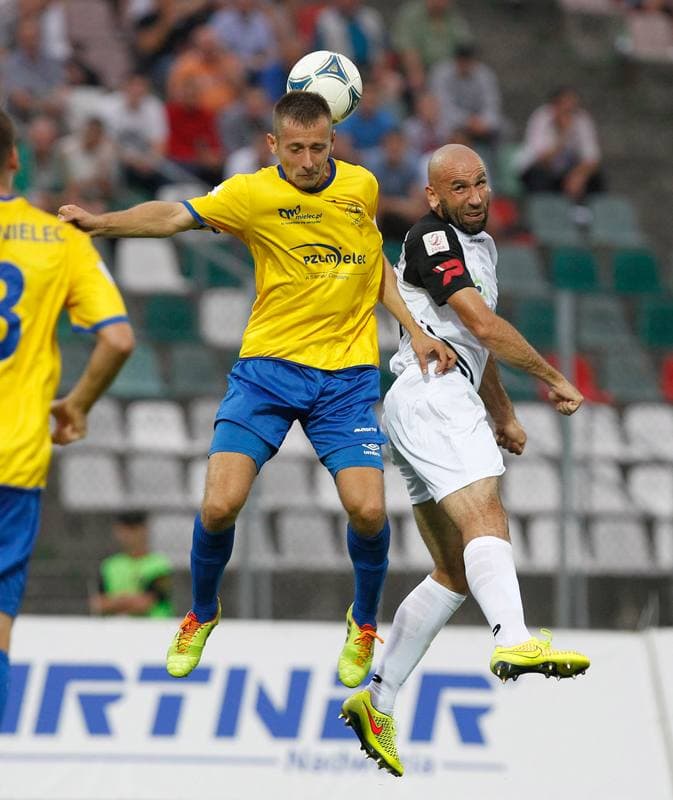 Football. II Liga. Zaglebie Sosnowiec - Stal Mielec. 01.08.2014
