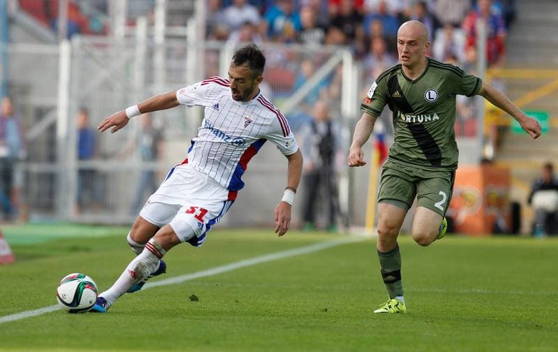 Football. T-Mobile Ekstraklasa. Gornik Zabrze - Legia Warsaw. 22.02.2014
