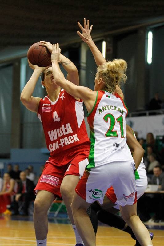 Basketball. PLKK. Zaglebie Sosnowiec - Wisla Can Pack Krakow. 17.01.2016
