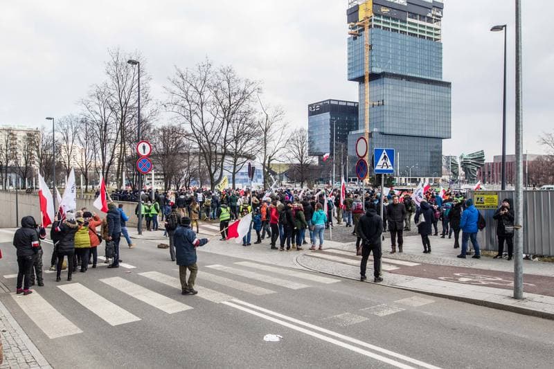Events. March of Free People. Katowice. 06.03.2021