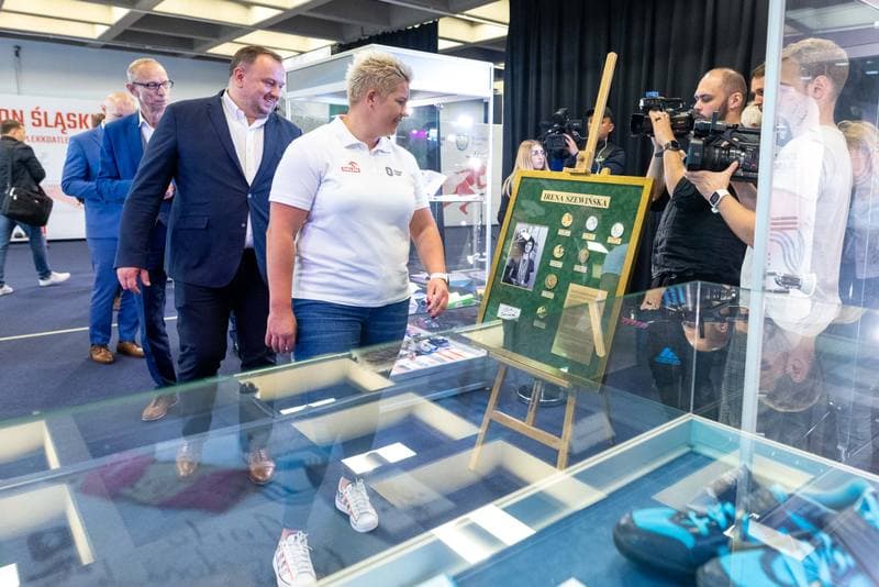 Athletics. Opening of the Exhibition Queen of Sport. 19.05.2023