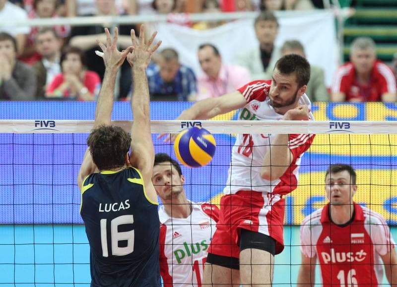 Volleyball. World League. Poland - Brazil. 29.06.2011