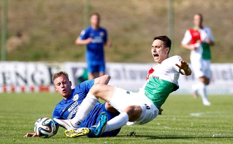 Football. II Liga. Zaglebie Sosnowiec - Puszcza Niepolomice. 07.06.2015