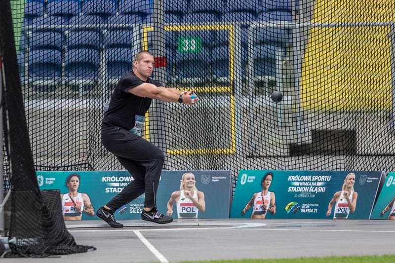 Athletics. Meeting. Katarzyna Furmanek. 20.06.2020