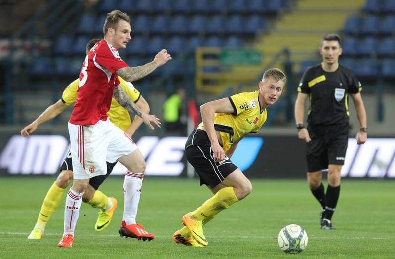 Football. T-Mobile Ekstraklasa. Wisla Krakow - Widzew Lodz. 29.10.2013