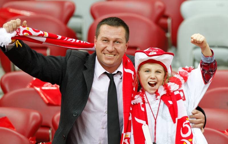 Football. UEFA European Qualifiers. Poland - Scotland. 14.10.2014