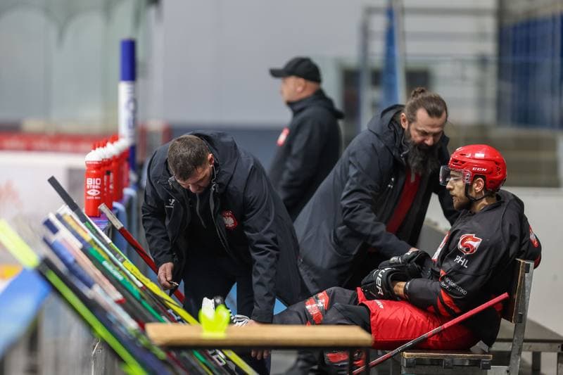 Ice Hockey. Poland national team. Training. 10.12.2023