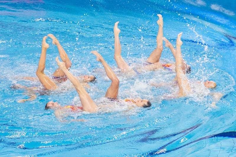 Artistic Swimming. European Games. Team Acrobatic Routine. 24.06.2023