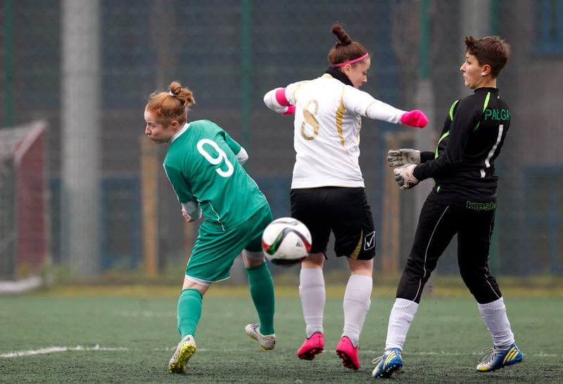 Football. III Liga Slaska Kobiet. GKS Katowice - Czarnie II Sosnowiec. 07.11.2015