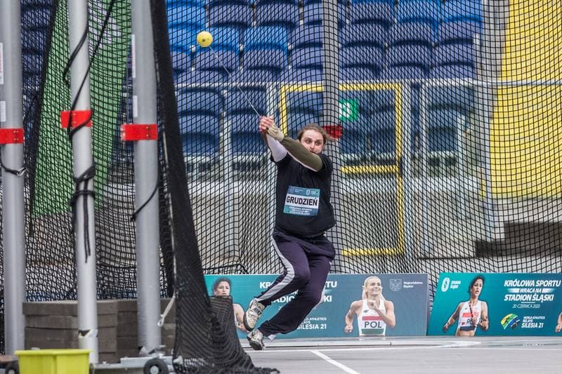 Athletics. Meeting. Katarzyna Furmanek. 20.06.2020