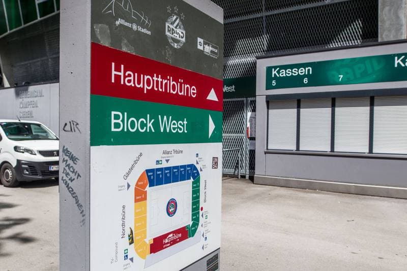 Football. Tipico Bundesliga. Rapid Wien - SKN St. Polten. 08.08.2019