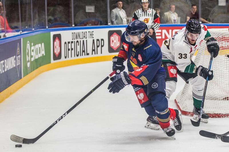 Ice Hockey. Champions Hockey League. GKS Tychy - Djurgarden Stockholm. 30.08.2019