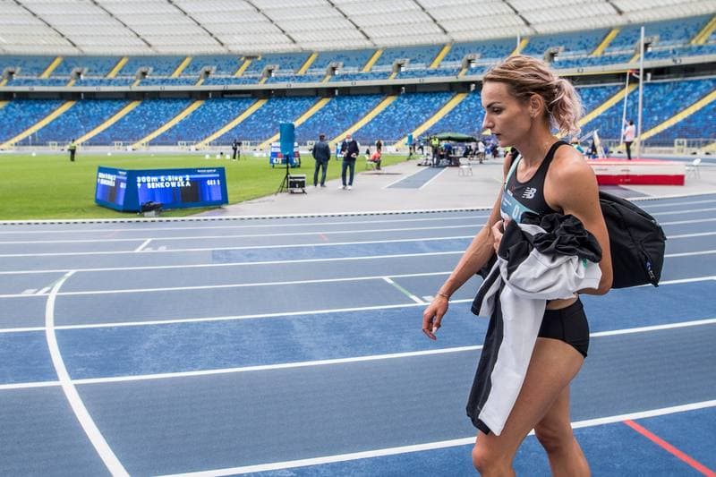 Athletics. Meeting. Katarzyna Furmanek. 20.06.2020