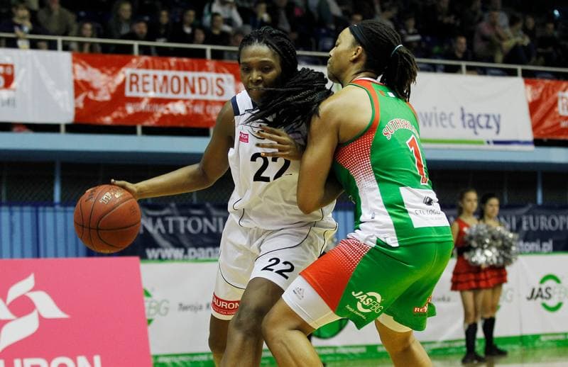 Basketball. Tauron Basket Liga Kobiet. JAS FBG Zaglebie Sosnowiec - MUKS Poznan. 17.10.2015