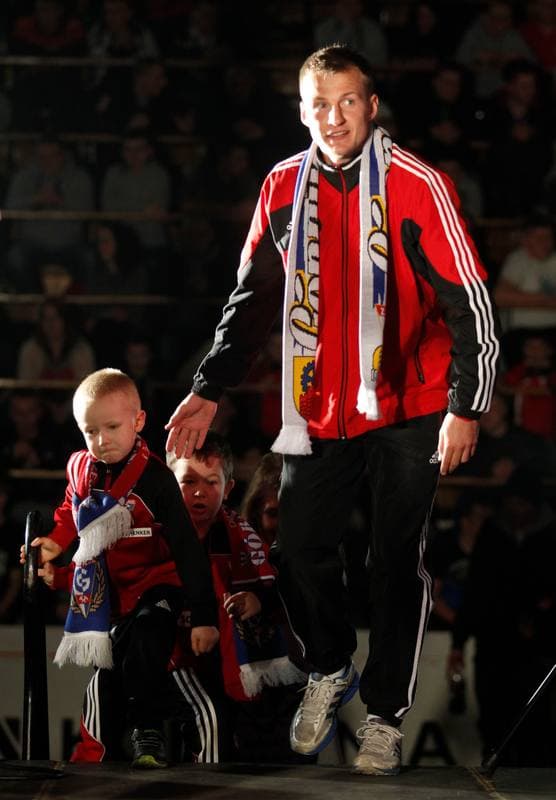 Football. Gornik Zabrze. Team Presentation. 08.02.2014