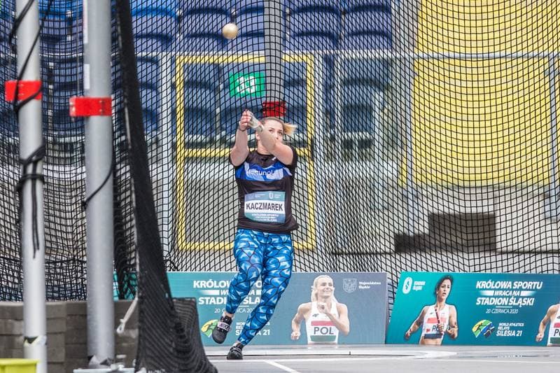 Athletics. Meeting. Katarzyna Furmanek. 20.06.2020