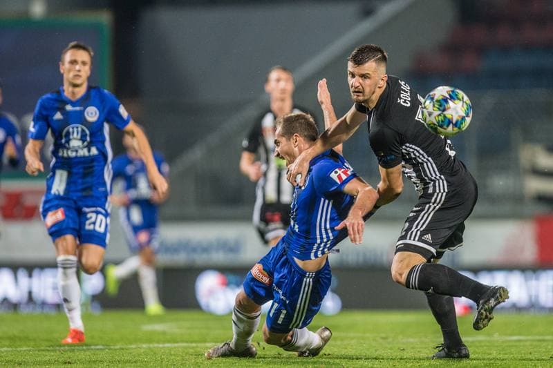Football. Fortuna:Liga. Sigma Olomouc - Dynamo Ceske Budejovice. 19.10.2019