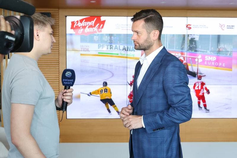 Ice Hockey. Polish Ice Hockey Federation. Press Conference. 24.08.2023