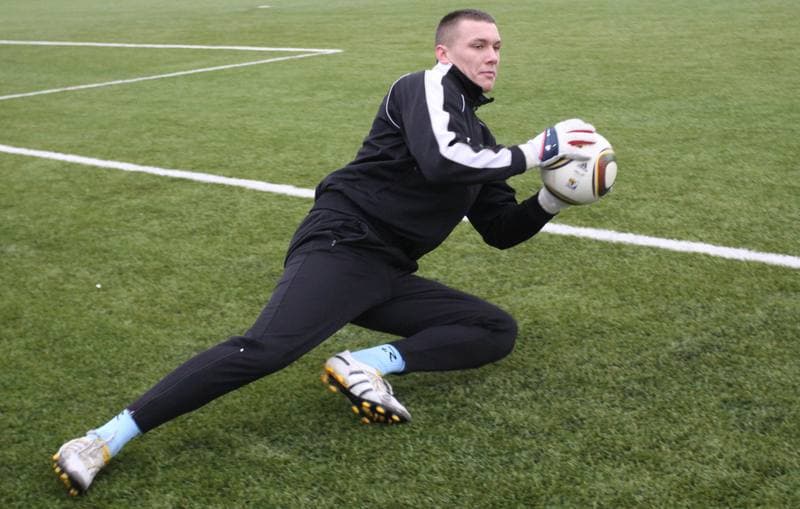 Football. Sparing. Zaglebie Sosnowiec - Ruch Radzionkow. 15.01.2011
