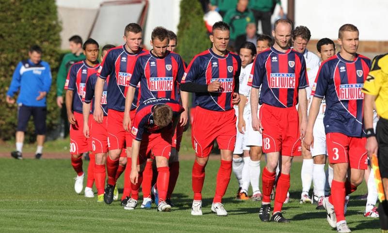 Football. I liga. Piast Gliwice - GKS Bogdanka Leczna. 06.05.2011