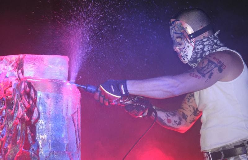 Ice Sculpture Show. Katowice. 12.09.2013