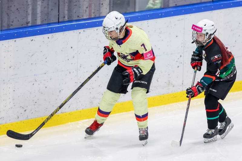 Ice Hockey. Tauron Liga Kobiet. Wiedzmy 71 Wroclaw - Kojotki Naprzod Janow. 03.12.2023