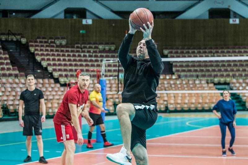 Football. Charytatywny Kosmiczny Mecz. Training. 14.01.2022